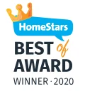 HomeStars Best of Award 2020
